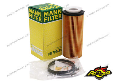 Filtres à huile des véhicules à moteur HU720/3X de voiture de moteur utilisés dans le système de lubrification pour BMW X5/E70